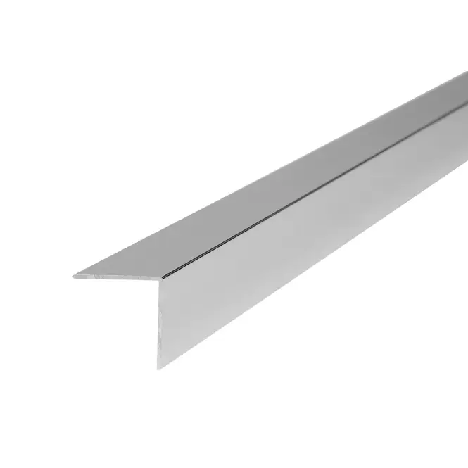 Profil uholníkový hliník elektoro strieborný 15x15x1mm 1m