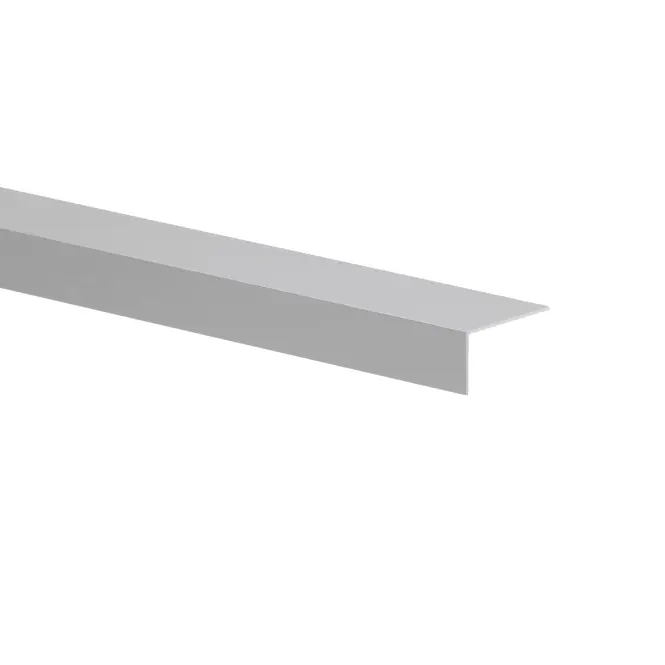 Profil uholníkový hliník strieborný 30x15x1mm 1m