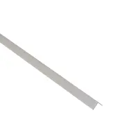 Profil uholníkový hliník šedý brúsený 5x5x1mm 1m
