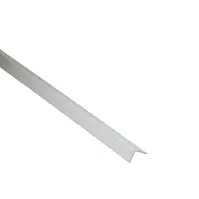 Profil uholníkový PCV biely 15x10x1mm 1m