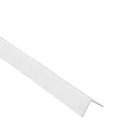 Profil uholníkový PCV biely 25x20x1.1mm 1m
