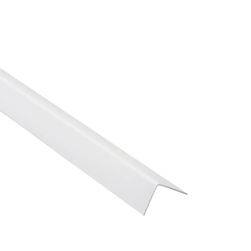 Profil uholníkový PCV biely 30x20x1.1mm 2.75m