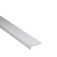 Profil uholníkový PCV biely 40x10x1.5mm 1m