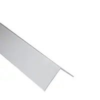 Profil uholníkový PCV biely 40x40x1.5mm 1m