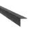 Profil uholníkový PCV čierny 25x25x1.1mm 1m