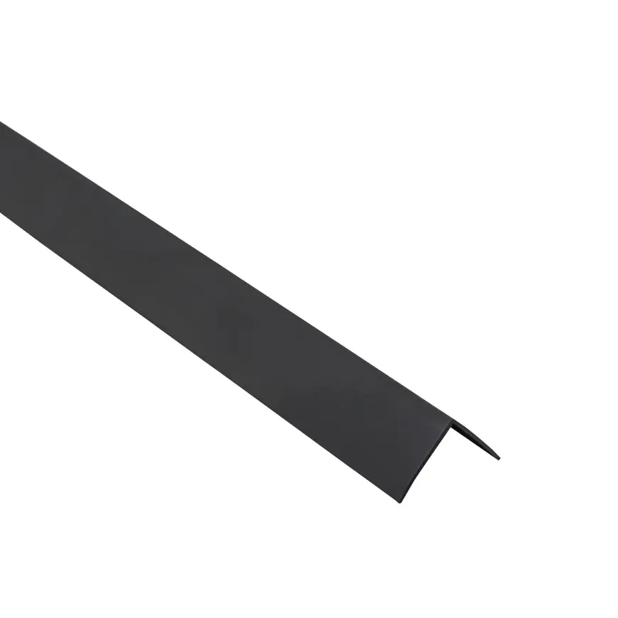 Profil uholníkový PCV čierny 25x25x1.1mm 2.75m