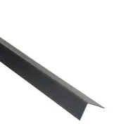 Profil uholníkový PCV čierny 30x20x1.1mm 1m
