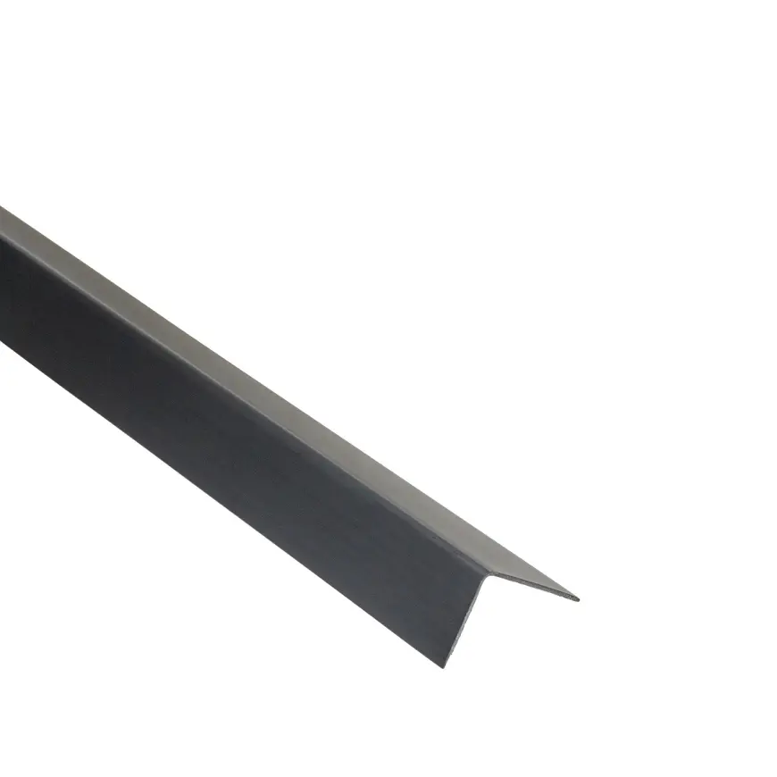 Profil uholníkový PCV čierny 30x20x1.1mm 1m