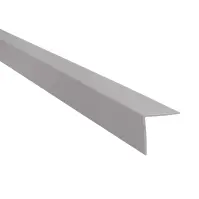 Profil uholníkový PCV biely 20x20x1.1mm 2.75m
