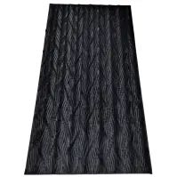 Koberec Lila Rabbit Fur 0,8/1,5 Sm688 čierny