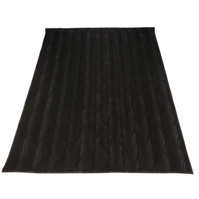 Koberec Lila Rabbit Fur 1,6/2,3 Sm688 čierny