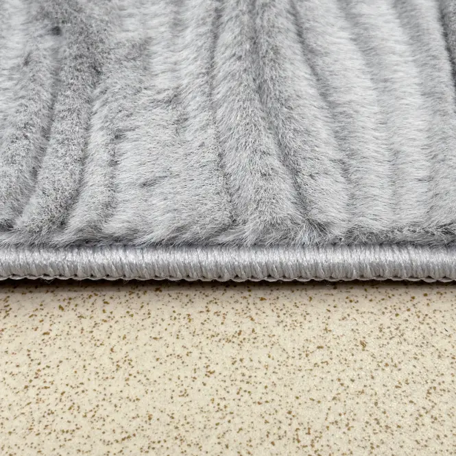 Koberec Lila Rabbit Fur 1,9/2,7 Sm688 sivý,8