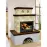 Pec oceľovo-kachľová Salzburg creme/coffebrown 9 kW