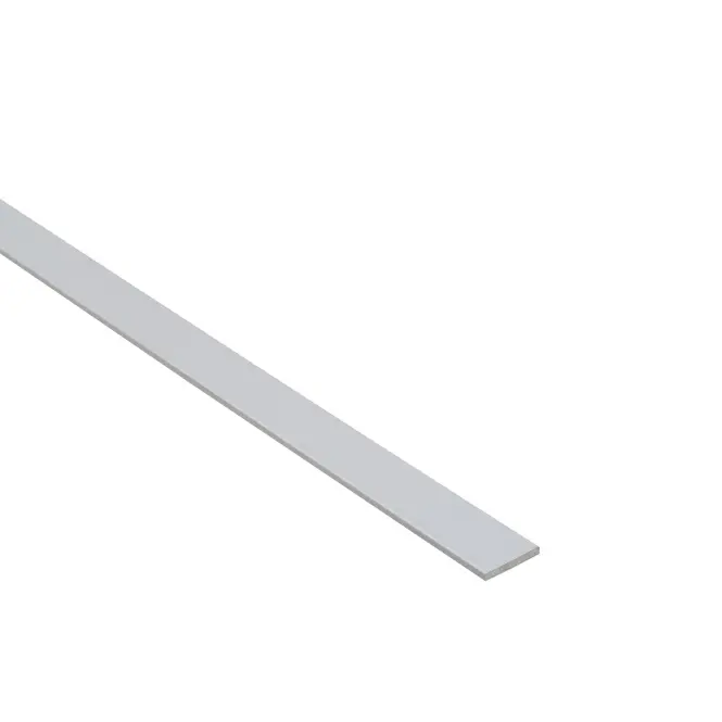 Profil plochý hliník strieborný 15x2mm 1m