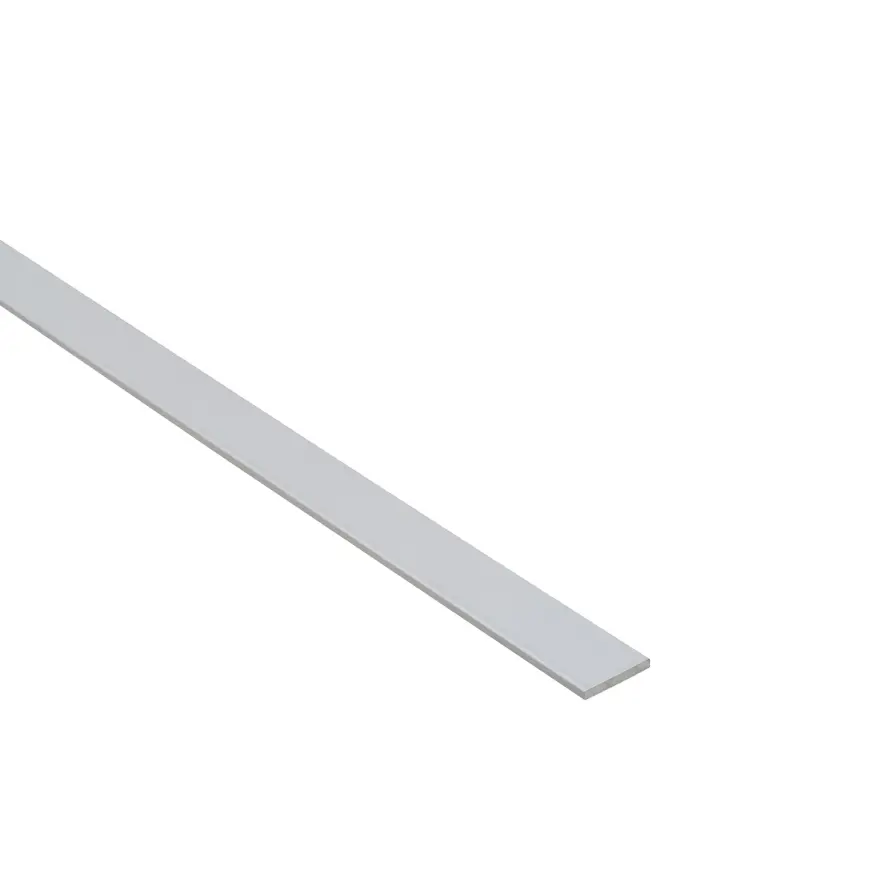 Profil plochý hliník strieborný 20x2mm 2.5m