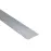 Profil plochý hliník strieborný 40x2mm 1m
