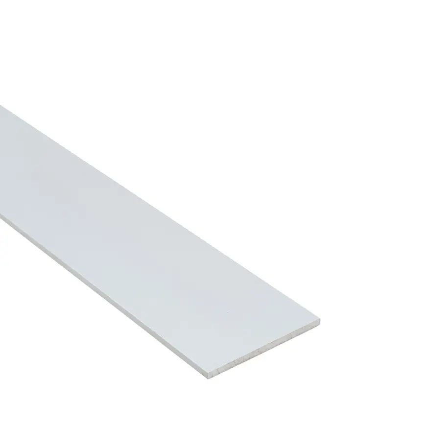 Profil plochý hliník strieborný 50x3mm 1m