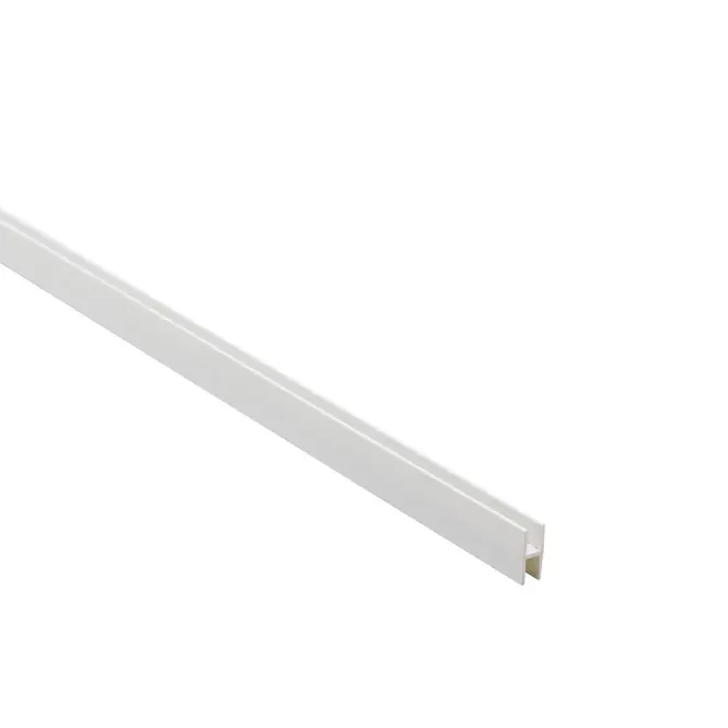 Profil H PCV biely 15x6x1mm 1m
