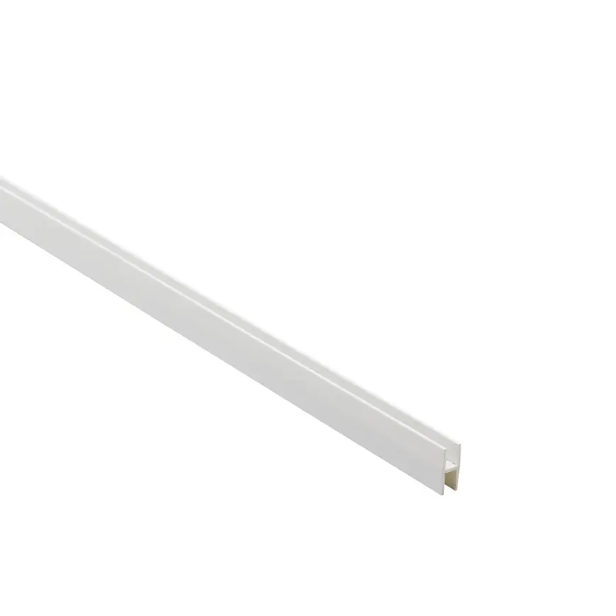 Profil H PCV biely 15x6x1mm 1m