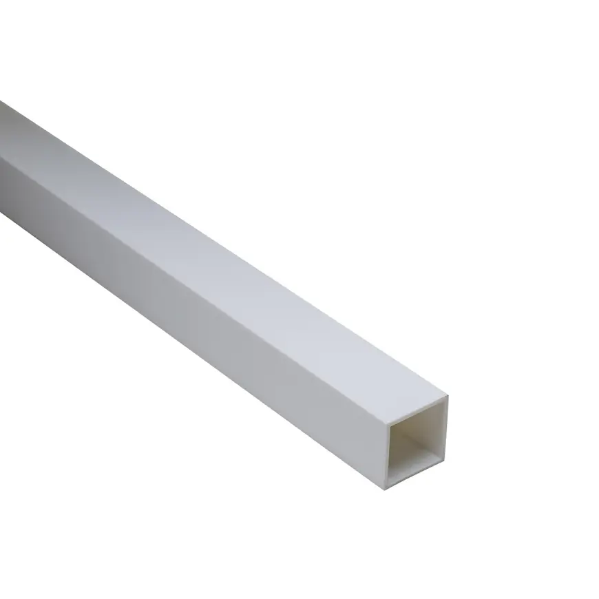 Rúra PCV biela 20x20x1.2mm 1m