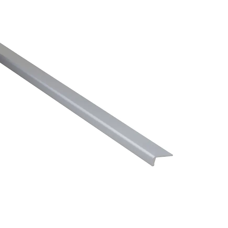 Profil hliník strieborný ukončovací 6x18x1mm 1m