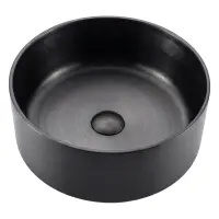 Umývadlo na dosku Iron Round black