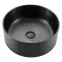 Umývadlo na dosku Iron Round black