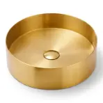 Umývadlo na dosku Iron Round gold