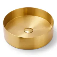 Umývadlo na dosku Iron Round gold