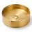 Umývadlo na dosku Iron Round gold