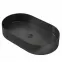 Umývadlo na dosku Iron Oval black