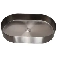 Umývadlo na dosku Iron Oval chróm