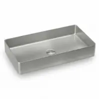 Umývadlo na dosku Rectangle chróm