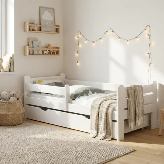Posteľ Flare 80/160 Biely