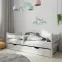 Posteľ Flare 80/140 Biely,3