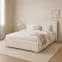 Posteľ Mila 180x200 Lincoln 01ln biely,3