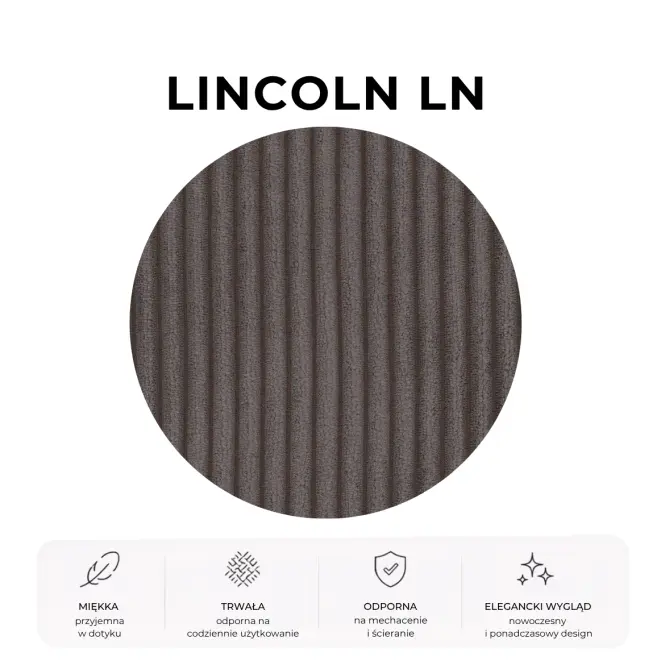 Posteľ Mila 160x200 Lincoln 24ln šedá,6