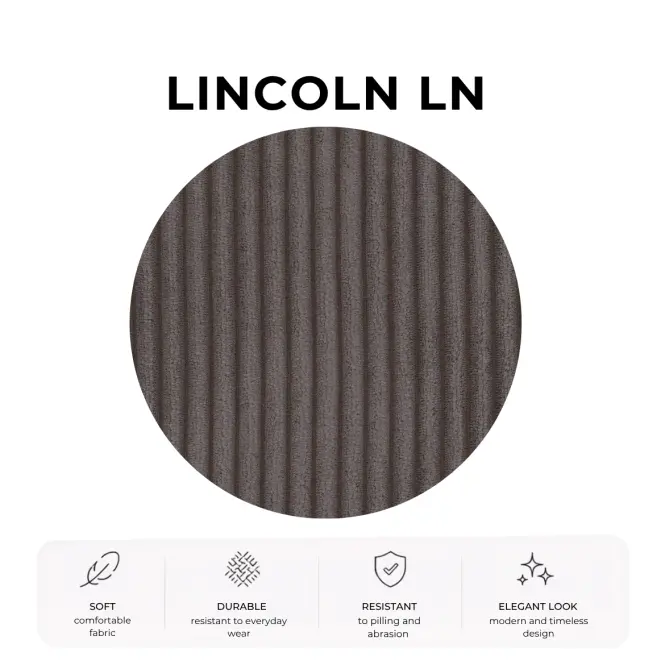 Posteľ Mila 160x200 Lincoln 24ln šedá,8