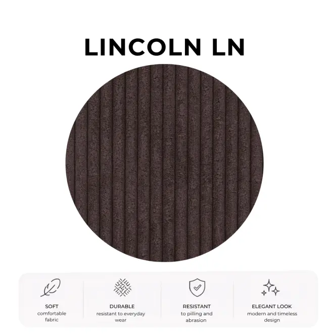 Posteľ Mila 160x200 Lincoln 29ln hnedý,8