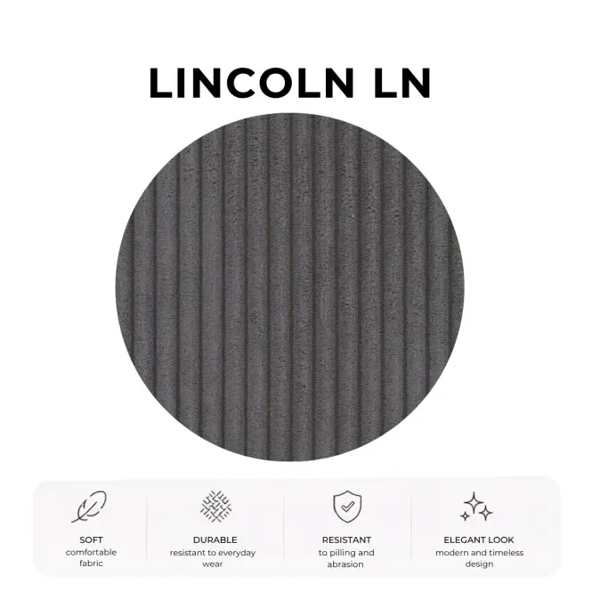 Posteľ Mila 160x200 Lincoln 90ln šedá,6