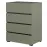 Komoda Cross 27 Pine Green/Čierna