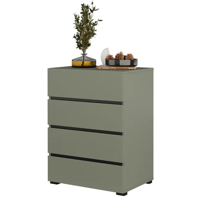 Komoda Cross 27 Pine Green/Čierna,4