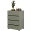Komoda Cross 27 Pine Green/Čierna,4