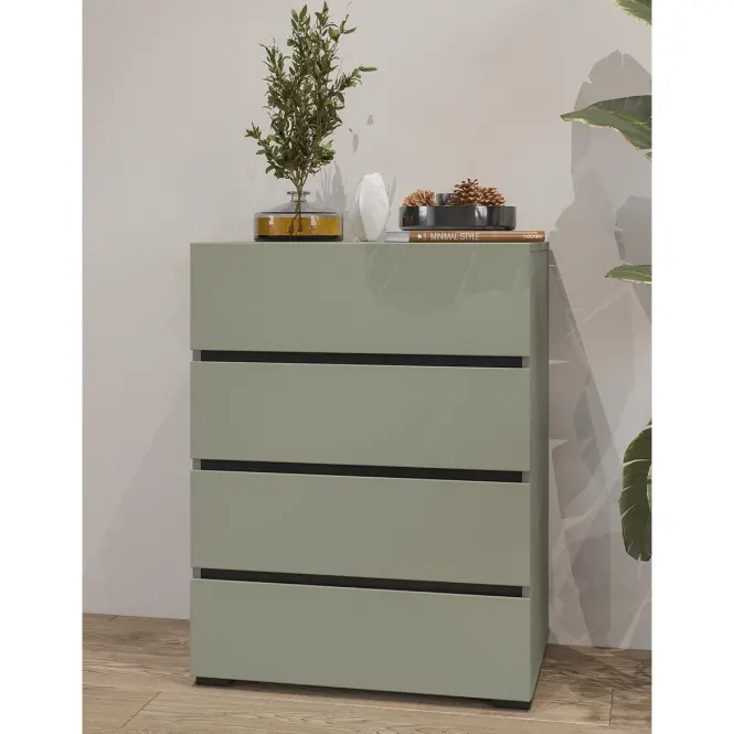 Komoda Cross 27 Pine Green/Čierna,5