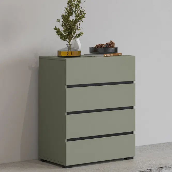 Komoda Cross 27 Pine Green/Čierna,6