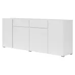Komoda 4d2s Asymetric 47 Biely