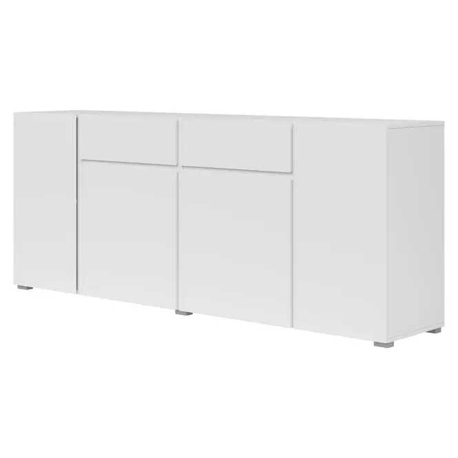 Komoda 4d2s Asymetric 47 Biely