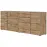 Komoda 4d2s Asymetric 47 Biely Dub Wotan