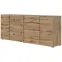 Komoda 4d2s Asymetric 47 Biely Dub Wotan