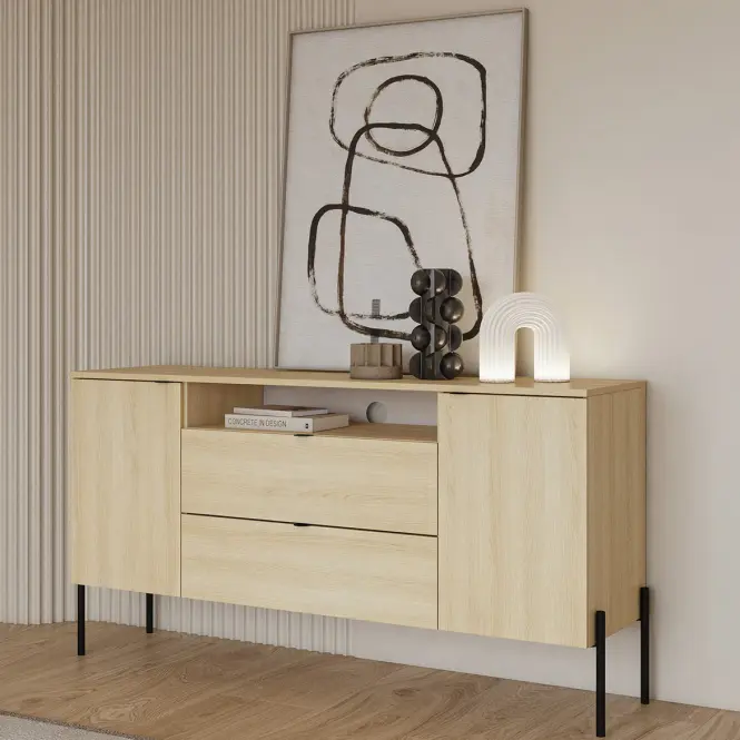 Komoda 2d2s Ore 26  Dub Lindberg,6
